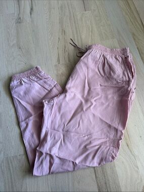 beachlunchlounge Light Pink Jogger Pants NWOT
